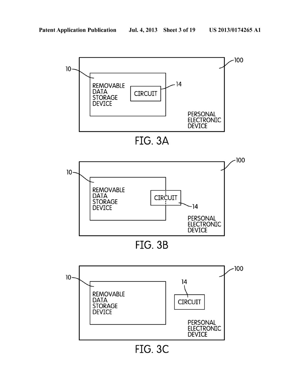 SYSTEM AND METHOD FOR PROTECTING DATA STORED ON A REMOVABLE DATA STORAGE     DEVICE - diagram, schematic, and image 04