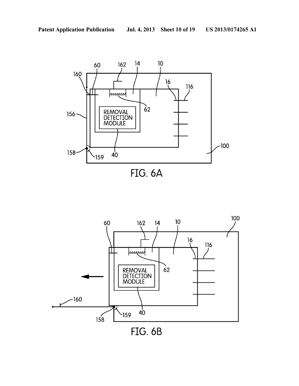 SYSTEM AND METHOD FOR PROTECTING DATA STORED ON A REMOVABLE DATA STORAGE     DEVICE - diagram, schematic, and image 11