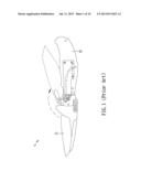 KNIFE HAVING RESILIENT ELEMENTS FOR BLADE POSITIONING diagram and image