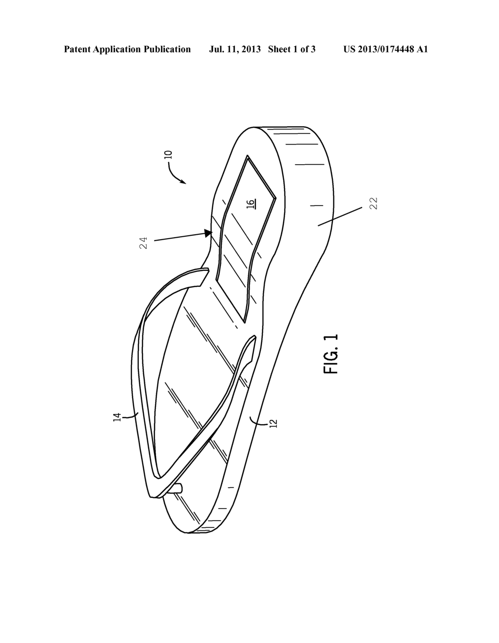 Footwear With Storage Compartment - diagram, schematic, and image 02