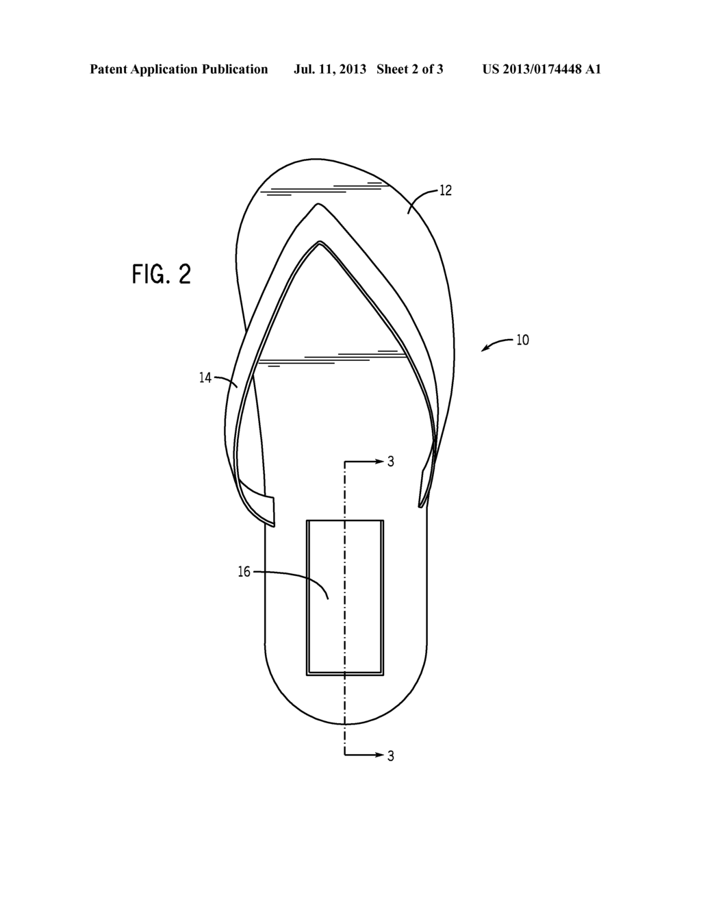 Footwear With Storage Compartment - diagram, schematic, and image 03