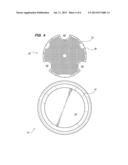 SELF-WATERING FRUIT TREE CONTAINER WITH ROOT PRUNING AERATIONS APERTURES     AND EXTERIOR WATER LEVEL INDICATOR diagram and image