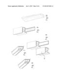 CO-EXTRUDED ROLL FORMED BRIGHT EXTRUSION WITH INTEGRAL END FORMS diagram and image