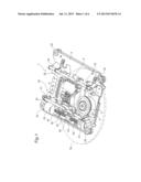 OPTICAL PICKUP DEVICE TRANSFER MECHANISM diagram and image