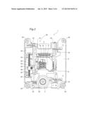 OPTICAL PICKUP DEVICE TRANSFER MECHANISM diagram and image