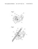 OPTICAL PICKUP DEVICE TRANSFER MECHANISM diagram and image