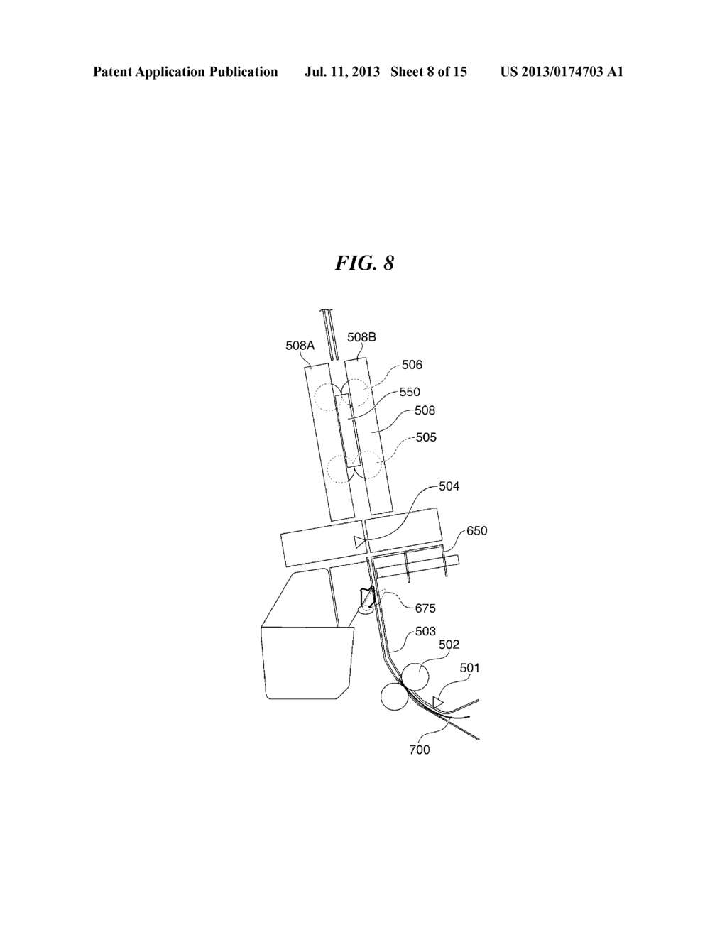 POST-PROCESSING APPARATUS HAVING SHEET ALIGNMENT FUNCTION AND METHOD OF     CONTROLLING THE SAME - diagram, schematic, and image 09