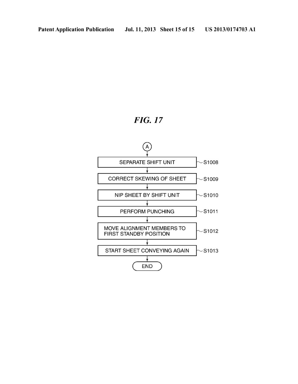 POST-PROCESSING APPARATUS HAVING SHEET ALIGNMENT FUNCTION AND METHOD OF     CONTROLLING THE SAME - diagram, schematic, and image 16