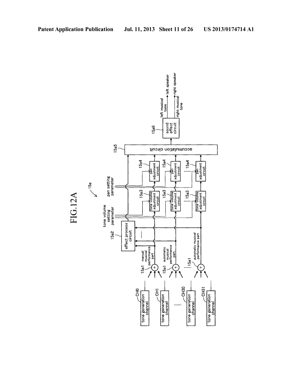 MUSICAL PERFORMANCE APPARATUS - diagram, schematic, and image 12