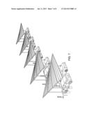 TENSIONED SHEET-METAL BASED SOLAR PANELS AND STRUCTURES FOR SUPPORTING THE     SAME diagram and image