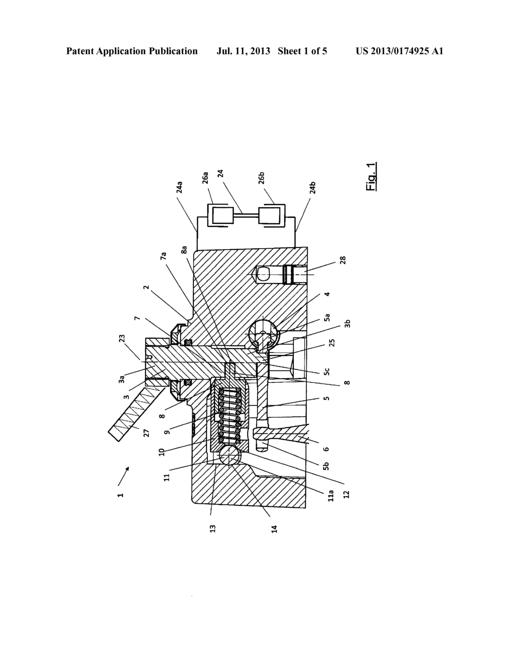 NEUTRAL SETTING DEVICE FOR AN ADJUSTABLE HYDRAULIC MACHINE - diagram, schematic, and image 02