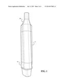 PROCESS FOR CREATING INJECTION MOLDED TOP AND BOTTOM CAPS SECURED TO     OPPOSITE ENDS OF AN ELONGATED PIPE USED IN A GEOTHERMAL HEAT RECOVERY     OPERATION diagram and image