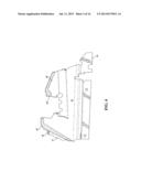 RECONFIGURABLE FRONT AND UPPER ONE PIECE BAFFLES FOR DIRECTING INCOMING     AIR FROM A VEHICLE FRONT FASCIA TO A RADIATOR COOLING MODULE diagram and image