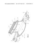 RECONFIGURABLE FRONT AND UPPER ONE PIECE BAFFLES FOR DIRECTING INCOMING     AIR FROM A VEHICLE FRONT FASCIA TO A RADIATOR COOLING MODULE diagram and image