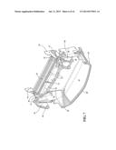 RECONFIGURABLE FRONT AND UPPER ONE PIECE BAFFLES FOR DIRECTING INCOMING     AIR FROM A VEHICLE FRONT FASCIA TO A RADIATOR COOLING MODULE diagram and image