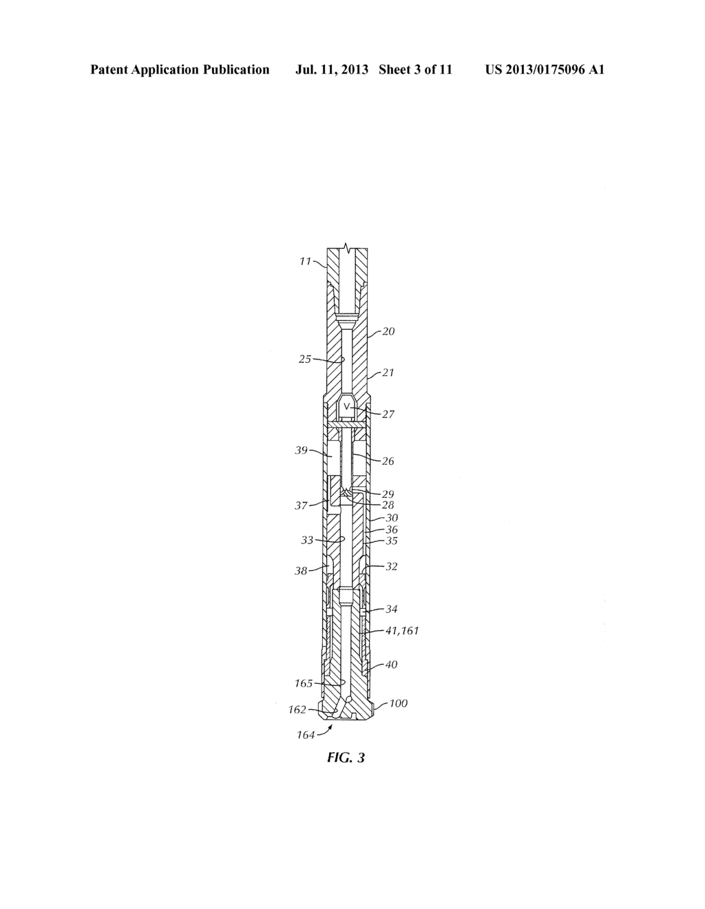 PERCUSSION DRILLING ASSEMBLY AND HAMMER BIT WITH GAGE AND OUTER ROW     REINFORCEMENT - diagram, schematic, and image 04