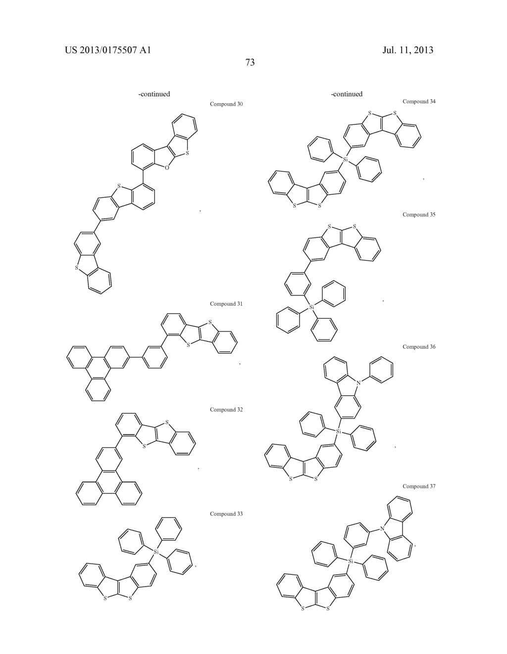 Novel Heterocyclic Host Materials - diagram, schematic, and image 77