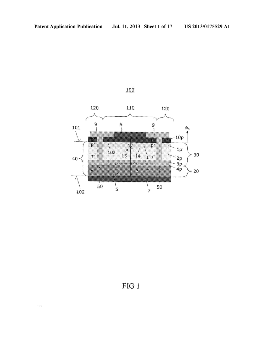 Semiconductor Diode and Method for Forming a Semiconductor Diode - diagram, schematic, and image 02