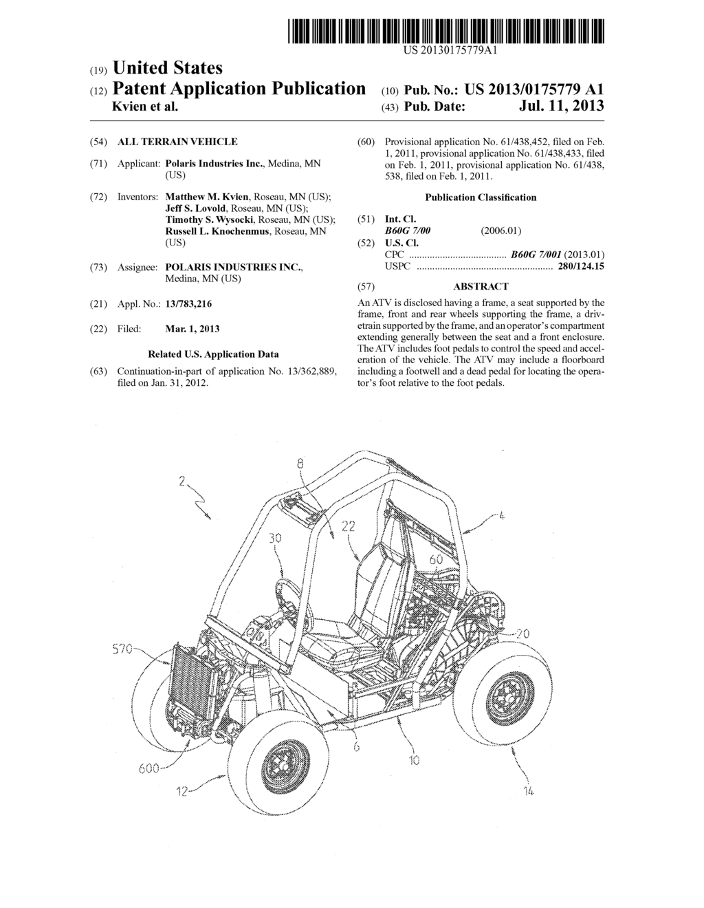 ALL TERRAIN VEHICLE - diagram, schematic, and image 01