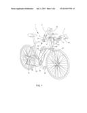 HAND PROPELLED AND STEERED BICYCLE diagram and image