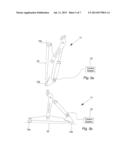 METHOD FOR MOVING A WIND TURBINE COMPONENT, SUCH AS A WIND TURBINE HUB,     FROM A TRANSPORTATION POSITION TO A WIND TURBINE ASSEMBLY POSITION IN OR     ON THE NACELLE, THE MAIN SHAFT OR THE HUB, A HANDLING UNIT, A WIND     TURBINE HUB AND USE HEREOF diagram and image