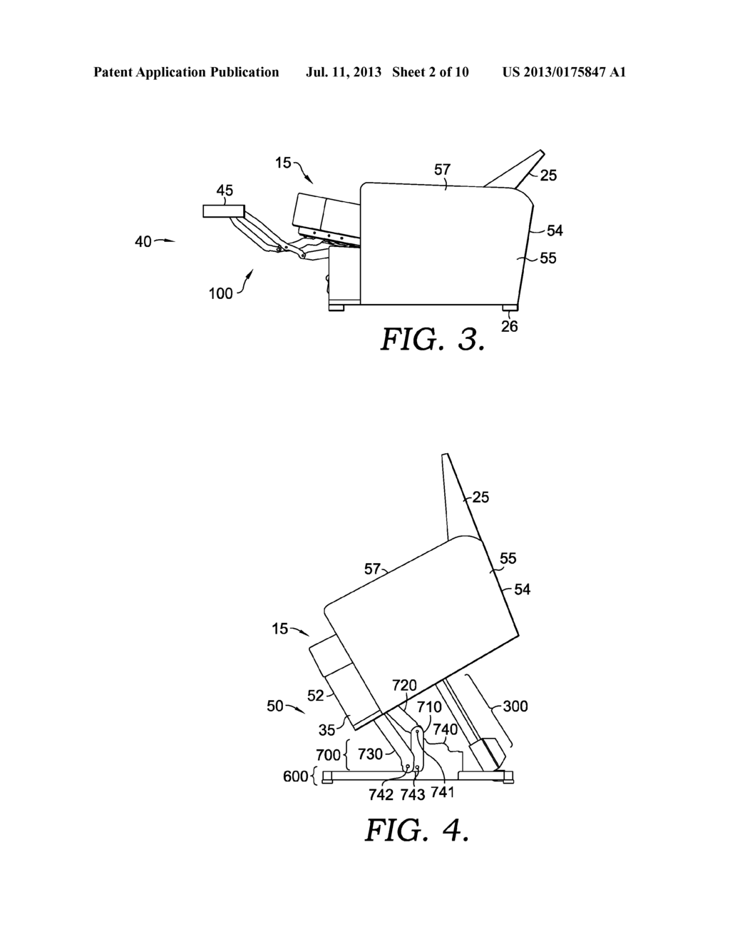 LINKAGE MECHANISM FOR A DUAL-MOTOR LIFTING RECLINER - diagram, schematic, and image 03