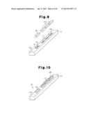 POWER SUPPLYING MODULE FOR CONTACTLESS POWER SUPPLYING DEVICE, METHOD FOR     USING POWER SUPPLYING MODULE OF CONTACTLESS POWER SUPPLYING DEVICE, AND     METHOD FOR MANUFACTURING POWER SUPPLYING MODULE OF CONTACTLESS POWER     SUPPLYING DEVICE diagram and image