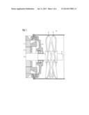 ELECTRICAL MACHINE WITH TWO AXIAL FANS diagram and image