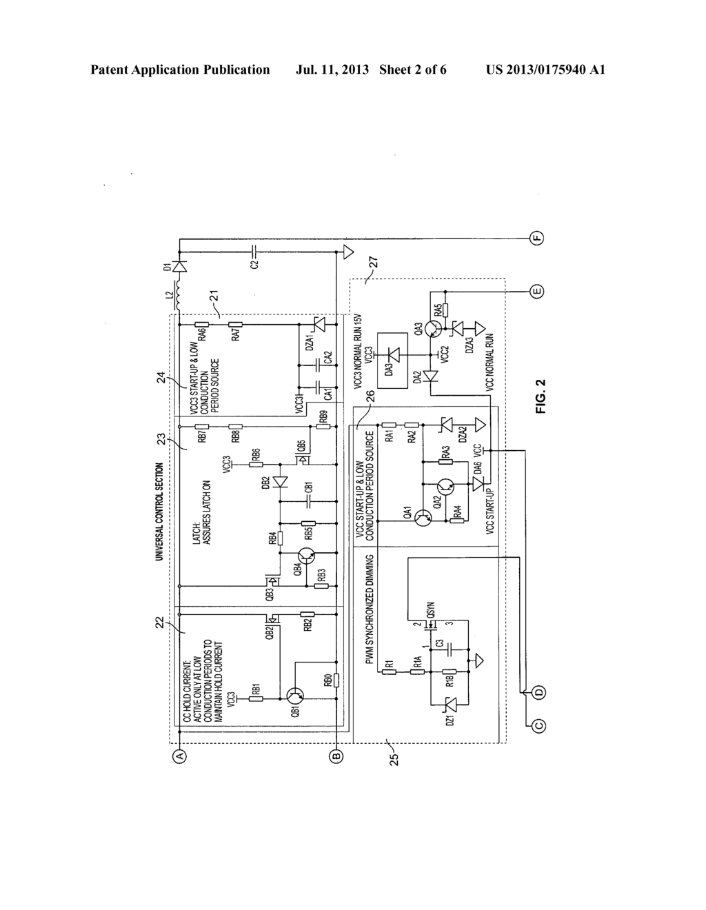 SUPPLEMENTAL DIMMING CIRCUIT FOR ELECTRONIC LED DRIVER - diagram, schematic, and image 03