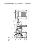 MACHINE FOR PROCESSING SHEETS WITH A PLURALITY OF MODULES diagram and image