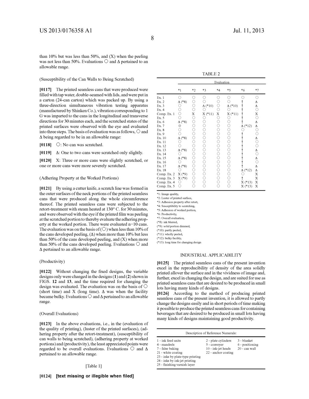 PRINTED SEAMLESS CAN AND METHOD OF PRODUCING THE SAME - diagram, schematic, and image 20