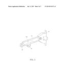 FIXING MECHANISM FOR FIXING A THERMAL PRINT HEAD MODULE IN DIFFERENT     POSITIONS AND THERMAL SUBLIMATION PRINTER THEREWITH diagram and image