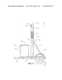 SURVEILLANCE POLE WITH PIVOTING CAMERA MOUNTING HEAD diagram and image