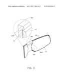 SEMI-RIM THREE DIMENSIONAL GLASSES diagram and image