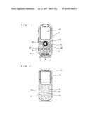 WATERPROOF TYPE ELECTRONIC APPARATUS diagram and image