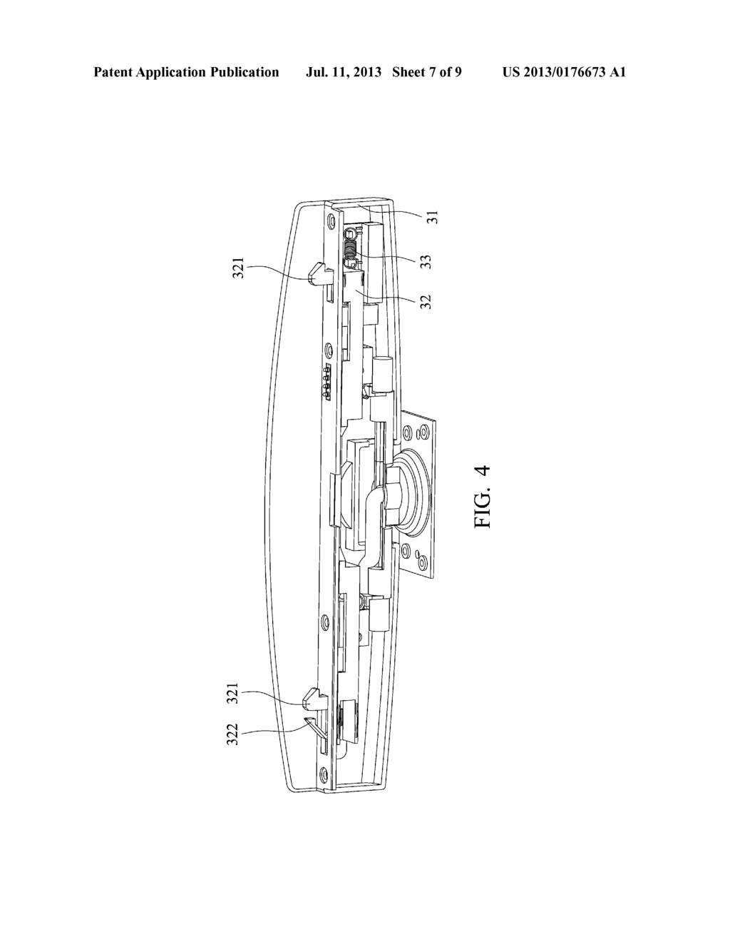 PORTABLE ELECTRONIC DEVICE AND DOCKING DEVICE THEREOF - diagram, schematic, and image 08