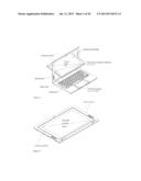 ELECTRONIC DEVICE WITH PIVOTING DISPLAY ASSEMBLY diagram and image