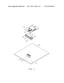 ATTACHMENT MECHANISM FOR ELECTRONIC COMPONENT diagram and image