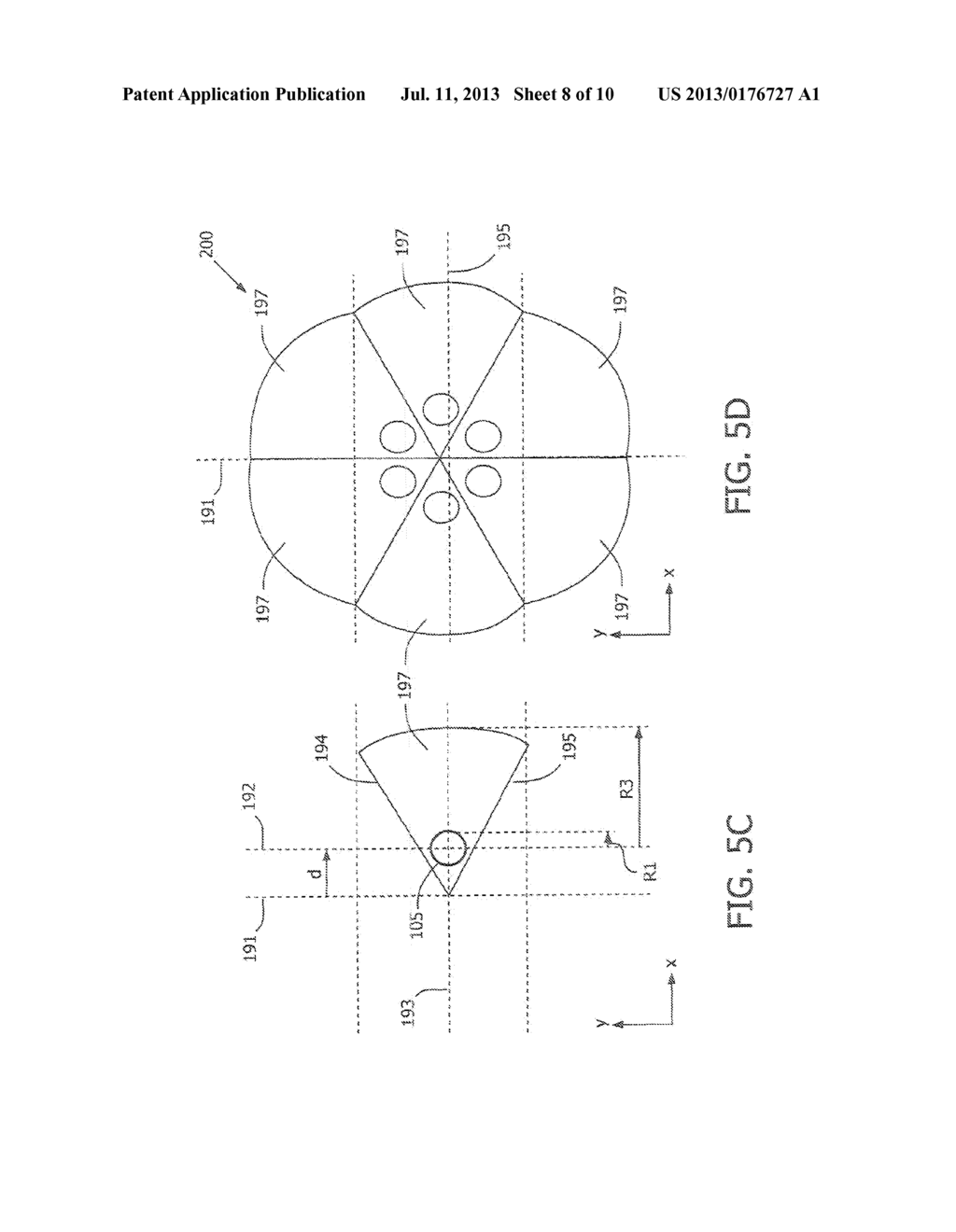 SEGMENTED SPOTLIGHT HAVING NARROW BEAM SIZE AND HIGH LUMEN OUTPUT - diagram, schematic, and image 09