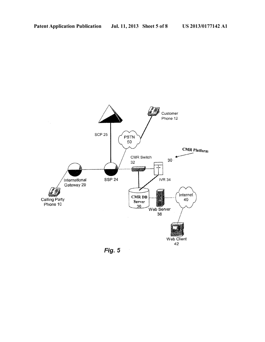 INTERNATIONAL ORIGIN DEPENDENT CUSTOMIZED ROUTING OF CALLS TO TOLL-FREE     NUMBERS - diagram, schematic, and image 06