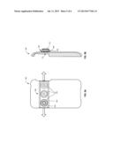 PORTABLE ELECTRONIC DEVICE CASE ACCESSORY WITH INTERCHANGEABLE CAMERA LENS     SYSTEM diagram and image