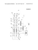 PHASED ANTENNA ARRAY WITH ELECTRO-OPTIC READOUT CIRCUIT WITH MULTIPLEXING     AND MLL AND RELATED METHODS diagram and image