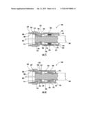 QUICK MOUNT CONNECTOR FOR A COAXIAL CABLE diagram and image