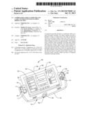 COMBINATION TABLET COMPUTER AND GAME CONTROLLER WITH FLEXIBLE BRIDGE     SECTION diagram and image