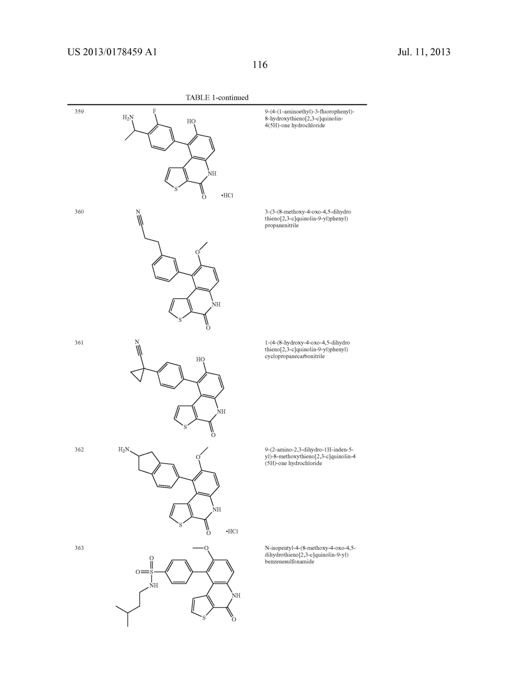 TRICYCLIC COMPOUNDS AND PBK INHIBITORS CONTAINING THE SAME - diagram, schematic, and image 117