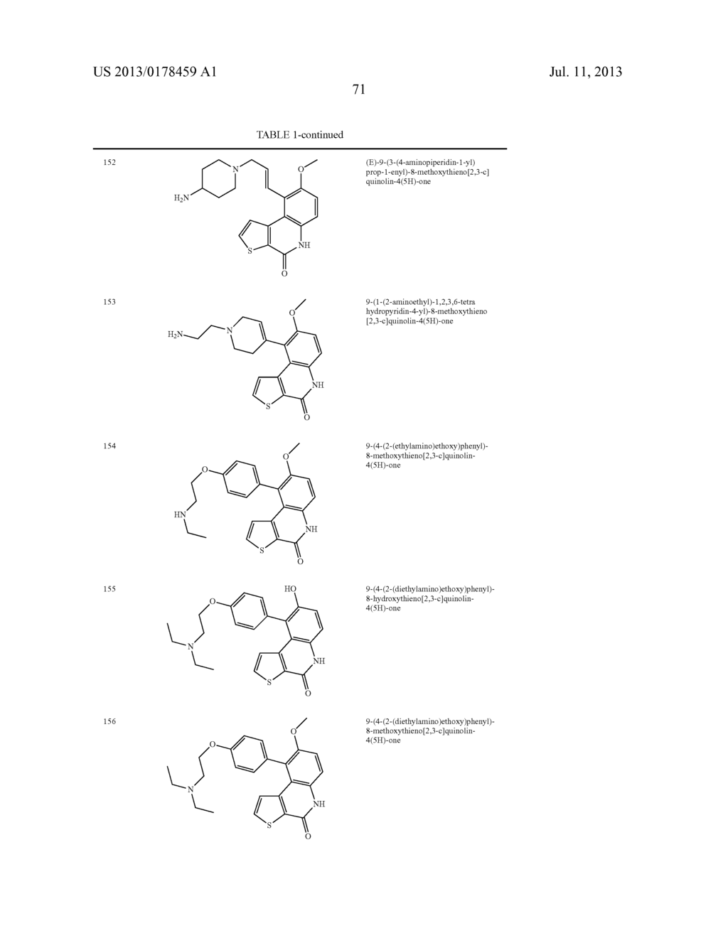 TRICYCLIC COMPOUNDS AND PBK INHIBITORS CONTAINING THE SAME - diagram, schematic, and image 72