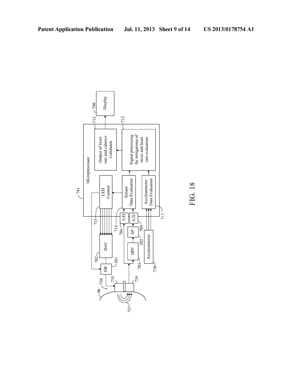 Monitoring Device With An Accelerometer, Method And System - diagram, schematic, and image 10