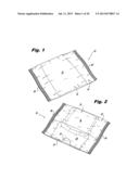 METHOD OF PACKAGING AN ABSORBENT ARTICLE AND ATTACHING THE ABSORBENT     ARTICLE TO AN UNDERGARMENT diagram and image