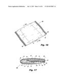 METHOD OF PACKAGING AN ABSORBENT ARTICLE AND ATTACHING THE ABSORBENT     ARTICLE TO AN UNDERGARMENT diagram and image