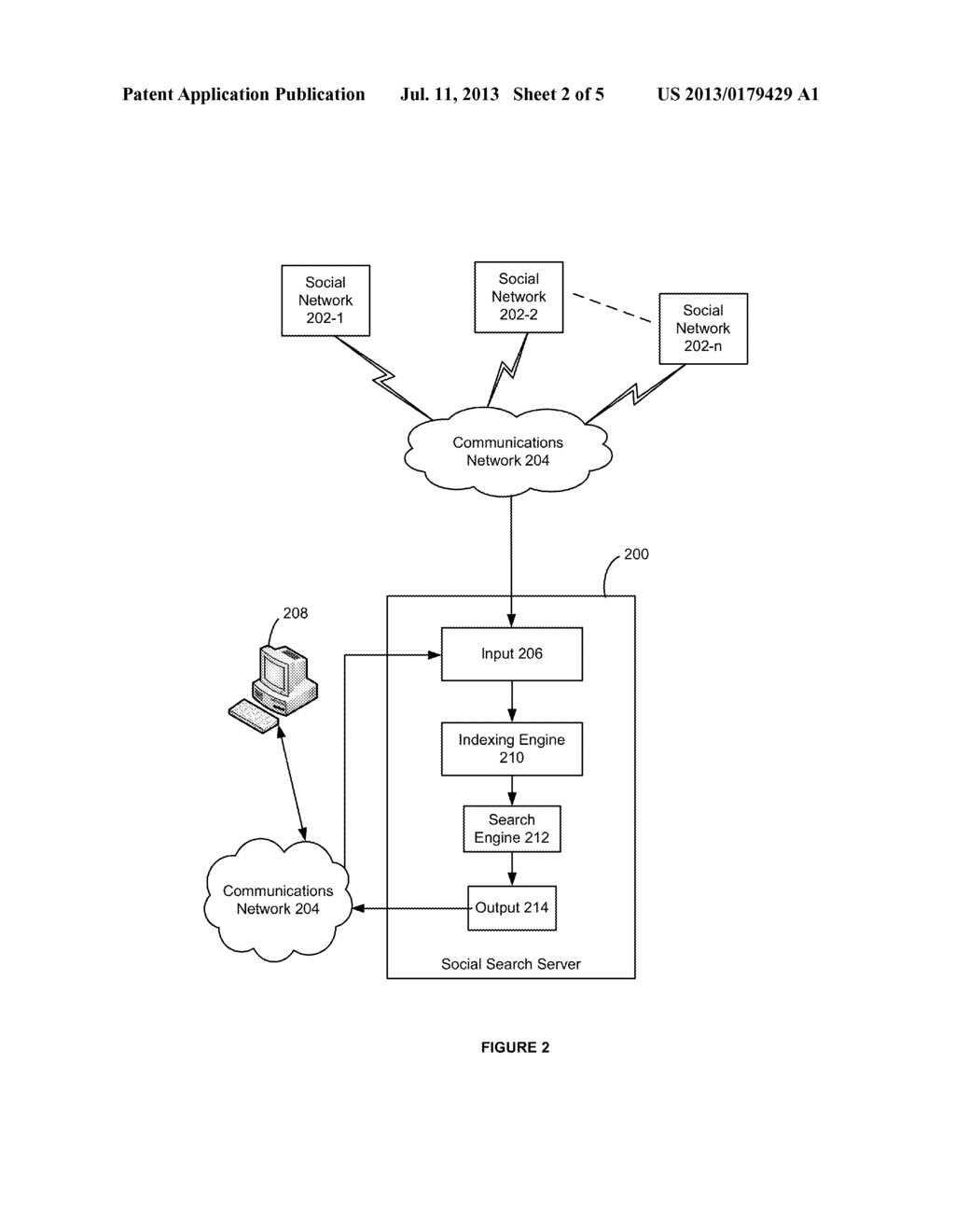 SYSTEM AND METHOD FOR SEMANTIC ANALYSIS OF SOCIAL NETWORK USER ACTIVITIES - diagram, schematic, and image 03